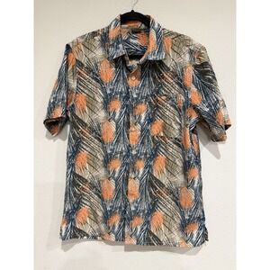 Great Northwest Clothing Co Hawaiian Style Shirt Sz Medium 100%‎ Polyester